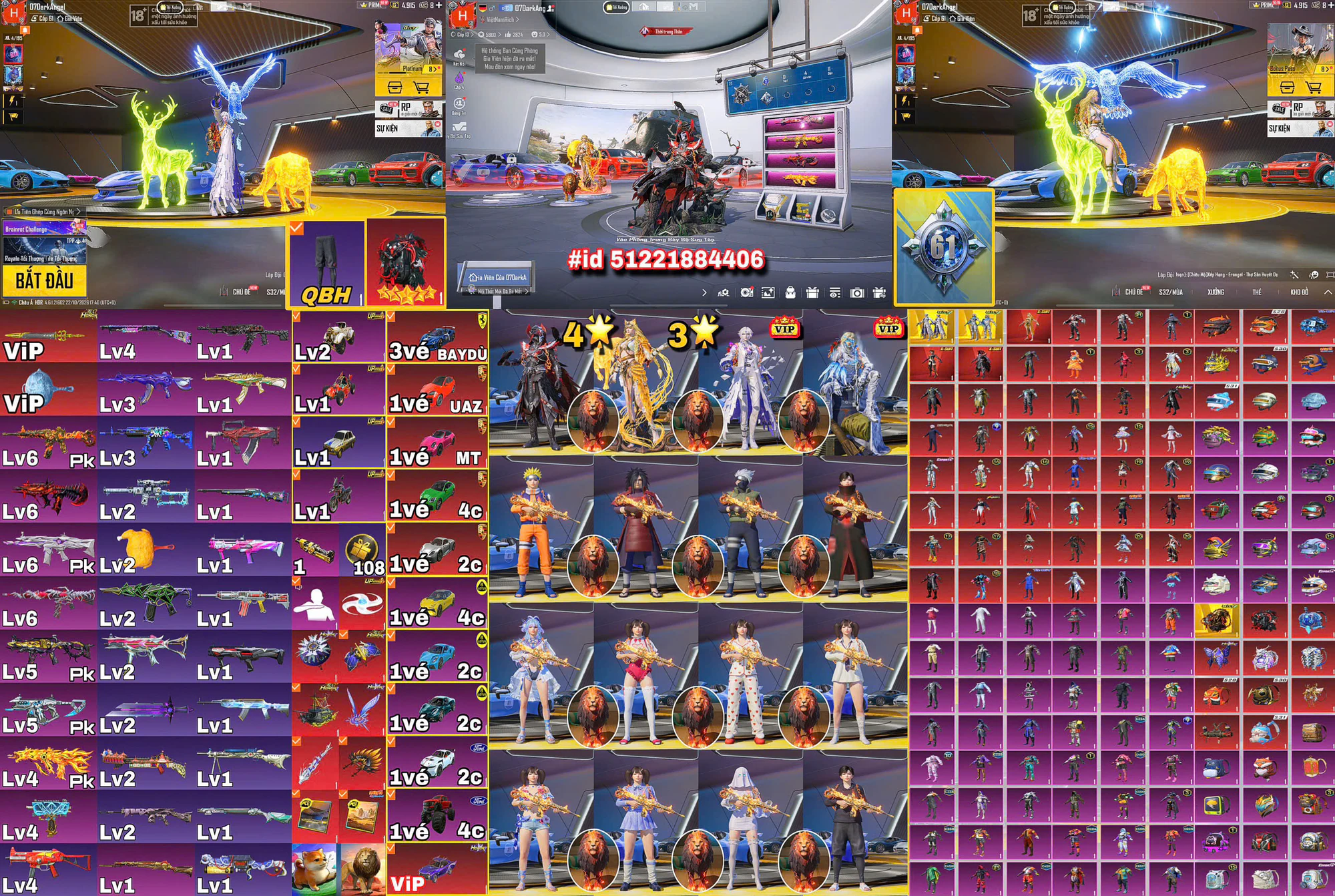 Ảnh đầy đủ tài khoản mã 16193