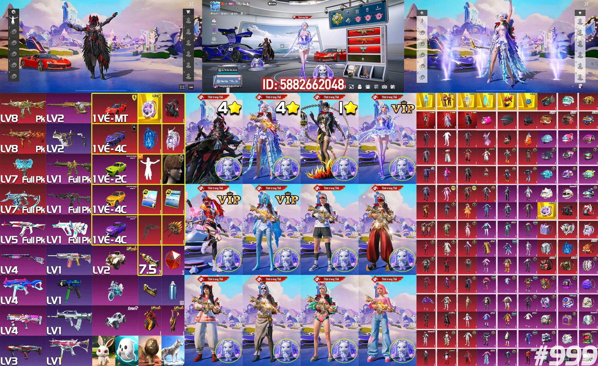 Ảnh đầy đủ tài khoản mã 17860