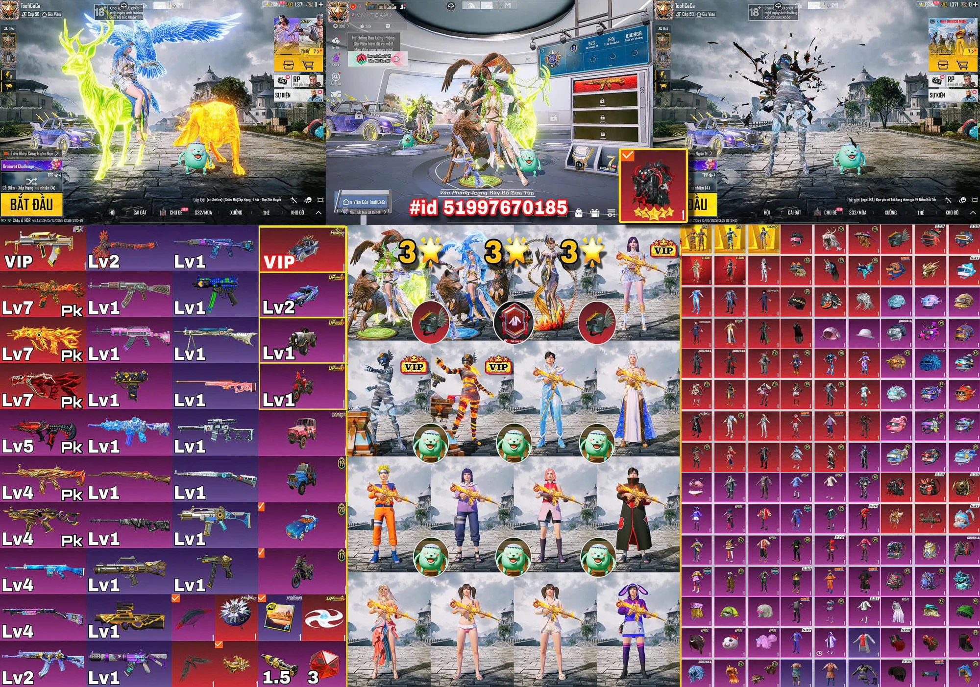 Ảnh đầy đủ tài khoản mã 15092